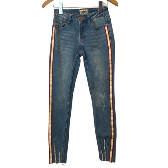 Denim BLVD Girls Skinny Fit Denim Jean pants - Picture 1 of 10